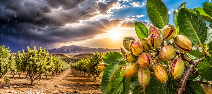 The effect of climate on pistachio quality